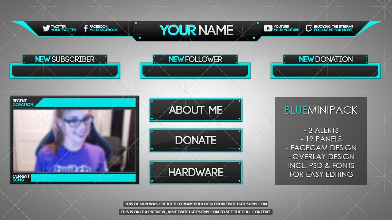 Blue Minipack - Twitch Designs - 1280 x 720 jpeg 226kB