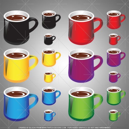 twitch loyalty badges coffee mug